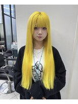 ビューティ スタジオ モッズ 渋谷(beauty studio M.O.D shibuya)&nbsp;イエローロング！