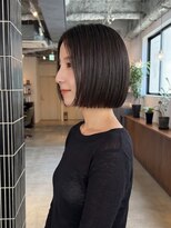 ディーン モネ(DEAN monet)&nbsp;久屋大通｜切りっぱなしボブ｜顔周りカット