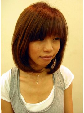 ファルコ ヘアー 武蔵小金井店(FALCO hair) キュートなツヤツヤボブ