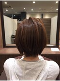 夏を楽しく過ごせるショートボブ 瑞江