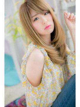 ヘアアンドビューティー ミック(Hair & Beauty miq) グラデカラーの色っぽロング(miq阿佐ヶ谷)