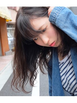 クラク 羽根木店(kuraku) ロング 再現性ナチュラルパーマ