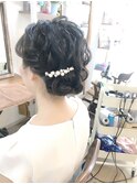 ふわロングアップアレンジ【ヘアアレンジ　立川/立川南/八王子】