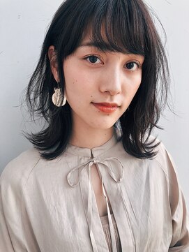 ガーデントウキョウ(GARDEN Tokyo) 【GARDEN 田中麻由】耳かけ毛先パーマフォギーベージュ