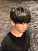 ツーブロマッシュスタイル