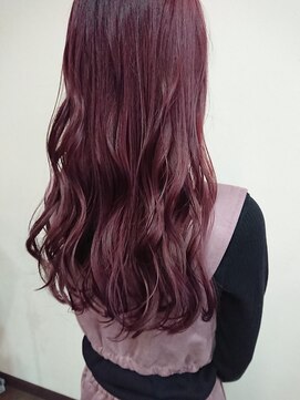 アルピナ 菅谷店(alpina) ツヤ髪チェリーレッド