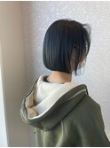 ぱつっとミニボブ♪