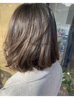 美容室 ルアル 市原市八幡宿店(Luar)&nbsp;ボブ×グレージュ