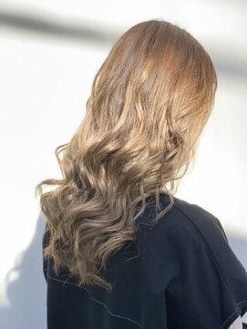 アーサス ヘアー デザイン 木更津店(Ursus hair Design by HEADLIGHT) エッジカール×グラデーションオリーブベージュ