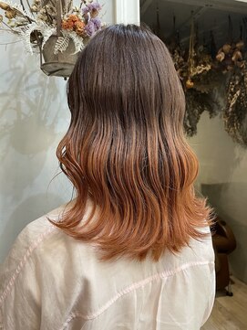 アンベリール 大名(Embellir) orange gradation♪