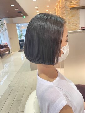 エアー 銀座(air) ★岡田有加★20代30代/艶髪まるみボブスタイル
