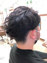 ルームガーデン 小田急相模原(RoomGarden)&nbsp;小田急相模原でパーマ「ツーブロックマッシュ」