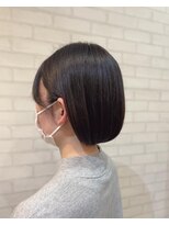 アンドベイ(&.Bay)&nbsp;【&.BAY】シースルー前髪.ミニボブスタイル