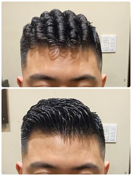 ヒロギンザバーバーショップ 神楽坂店(HIRO GINZA BARBER SHOP) 直毛対策/濡れパン/憧れの癖っ毛へ！！！