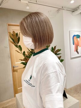 ローレン(LOREN) 【LOREN】ミルクティーとボブ＊梅田限定＊