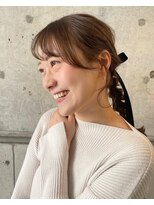 エミュ 天文館店(eMu) もこもこ編みおろしアレンジ