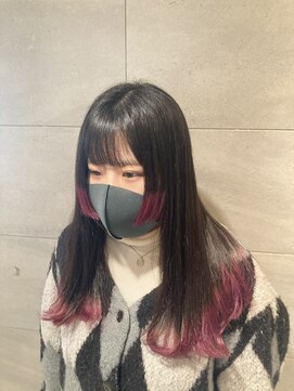 リー 京橋(Lee) 【Lee京橋】ミディアム×裾カラー