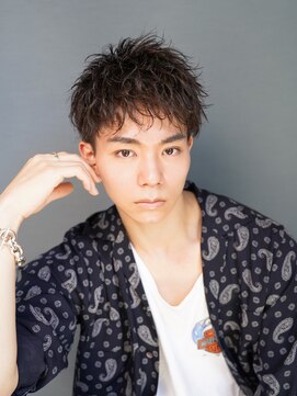 アルファ 新宿(alpha) フェザーパーマ/刈り上げセンターパート/サーフカール[新宿]