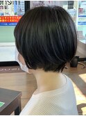 セシルカット　ブルーブラック　20代　マッシュショート　6