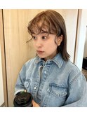 前髪パーマ風スタイリング♪