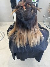 髪質改善縮毛矯正before