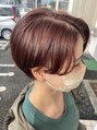 アグ ヘアー ブルーム 山形嶋店(Agu hair bloom)&nbsp;似合う長さ・丸みで女性でも柔らかくかわいいハンサムショート♪