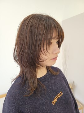 ゲリールエノミヤ(guerir enomiya) 【guerir enomiya】ウルフ×顔まわりレイヤー