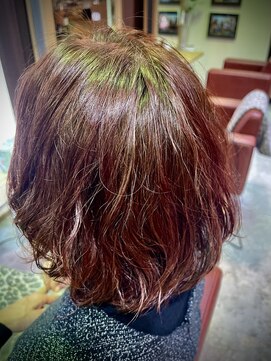 ライスラボニータ(La isla Bonita) 大人の白髪ぼかし