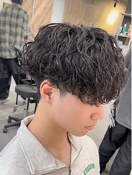 ビカムメンズヘアー 栄店(become men's hair)の写真/【栄/矢場町】メンズ特化サロンならではの高技術☆波巻きパーマやツイストスパイラルパーマでお洒落Styleに