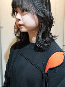 クオン 今泉(quon) 【RYUYA】イヤリングカラー×グレー