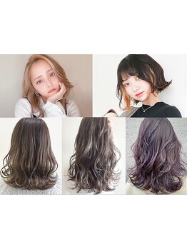 【CIELにお任せ】注目のインナーカラー/フェイスフレーミング/ハイライトでお洒落を楽しむ♪【紙屋町】