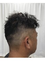 アロマージュ ジュン(Aroma-jyu jun)&nbsp;ツーブロックトップスパイラルパーマ