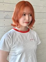 ルノン シェリー(LUNON cheliy)&nbsp;オレンジカラー/ハイトーンからー/ブリーチカラー