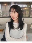 20代/30代/レイヤーカット/暗髪ヘア