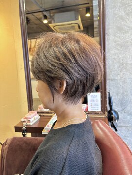 キー(key) ボリュームが欲しい人におすすめなショートヘア