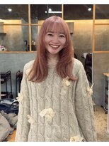 フリーラ 京都河原町三条店(freera)&nbsp;ペールピンク＆レイヤーカット