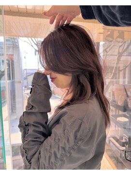 ジュール 金沢(Joule) レイヤーカット/ラベンダーグレージュ