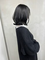 ジーナ 船橋(Zina)&nbsp;髪質改善＊マチルダボブアッシュカラー＊美髪【Zina船橋】