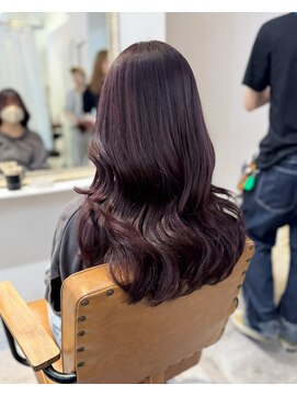 フランチェスカドット(francesca.) ブリーチなしで叶うラベンダーカラー　ruki