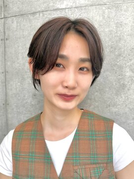 ロンド 銀座(Lond) ●杉浦くびれヘア/アプリコットオレンジ/ショート/韓国21