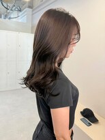 エトレ(etore)&nbsp;透明感ショコラグレージュ/レイヤーカット/顔まわりカット