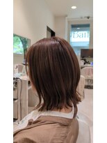 プロ ヘア テック(PRO HAIR TEC)&nbsp;まろやか秋色ブラウンで叶える、大人可愛いタッセルボブ