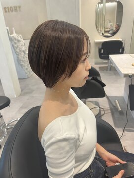 エイト 武蔵小杉店(EIGHT) 首元すっきり！ショートカット×立体感カラー