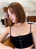 ハイライトバレイヤージュダブルカラーケアブリーチ20代30代