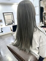 リジョイスヘア(REJOICE hair) 【REJOICE hair】オリーブグレー mido