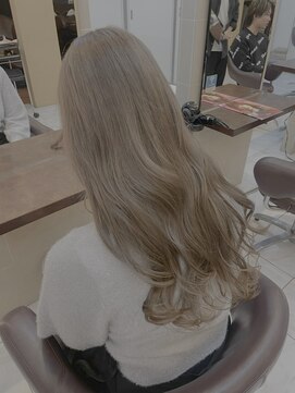 ルページ 千葉(lpage) 髪質改善/顔周りレイヤーカット/グレージュ[千葉/千葉駅]