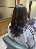 コテ巻き風パーマ