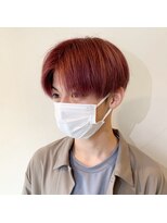 エル(EL.)&nbsp;メンズカット/センターパート/ブリーチ/マッシュ/コンマバング