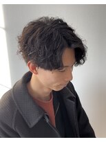 メンズサロンラシルバイレストプラス(MEN'S SALON racil by rest plus)&nbsp;縦落ちシャドウパーマ