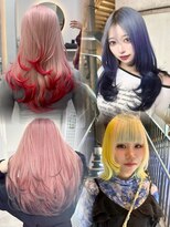 ラピス 福岡天神店(Lapis)&nbsp;デザインカラー/ブリーチ/ダブルカラー/レイヤーカット/髪質改善